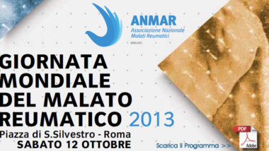 Giornata Mondiale del Malato Reumatico